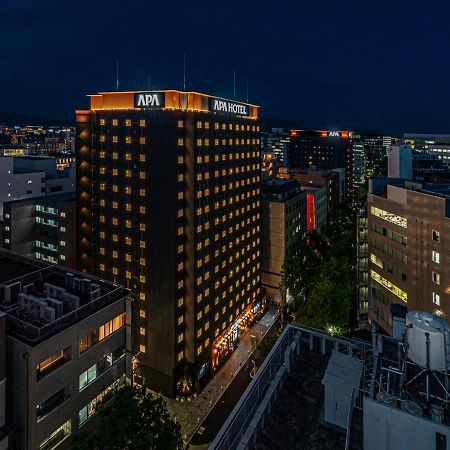 Apa Hotel Hakataeki Chikushiguchi Fukuoka (Fukuoka) Exterior foto