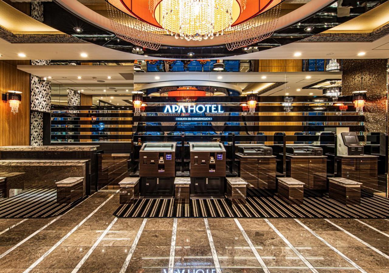 Apa Hotel Hakataeki Chikushiguchi Fukuoka (Fukuoka) Exterior foto